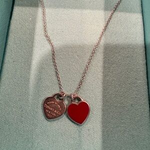 Tiffany & Co. Return to Tiffany Mini heart pendant necklace